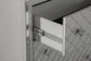 Eleanor Rectangular 5-drawer Chest Metallic 223465 Coaster FredCo
