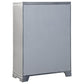 Eleanor Rectangular 5-drawer Chest Metallic 223465 Coaster FredCo