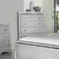 Eleanor Rectangular 5-drawer Chest Metallic 223465 Coaster FredCo