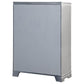 Eleanor Rectangular 5-drawer Chest Metallic 223465 Coaster FredCo