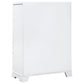 Eleanor Rectangular 5-drawer Chest White 223565 Coaster FredCo