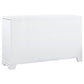 Eleanor Upholstered Tufted Bedroom Set White Coaster Queen, 5 Piece FredCo