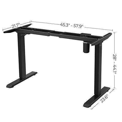 Electric Desk Frame, Standing Desk 44.1 In FredCo