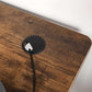 Electric Desk Top Rustic Brown FredCo