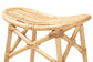 Elgon Modern Bohemian Natural Brown Rattan Counter Stool FredCo