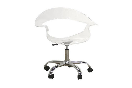 Elia Acrylic Swivel Chair FredCo
