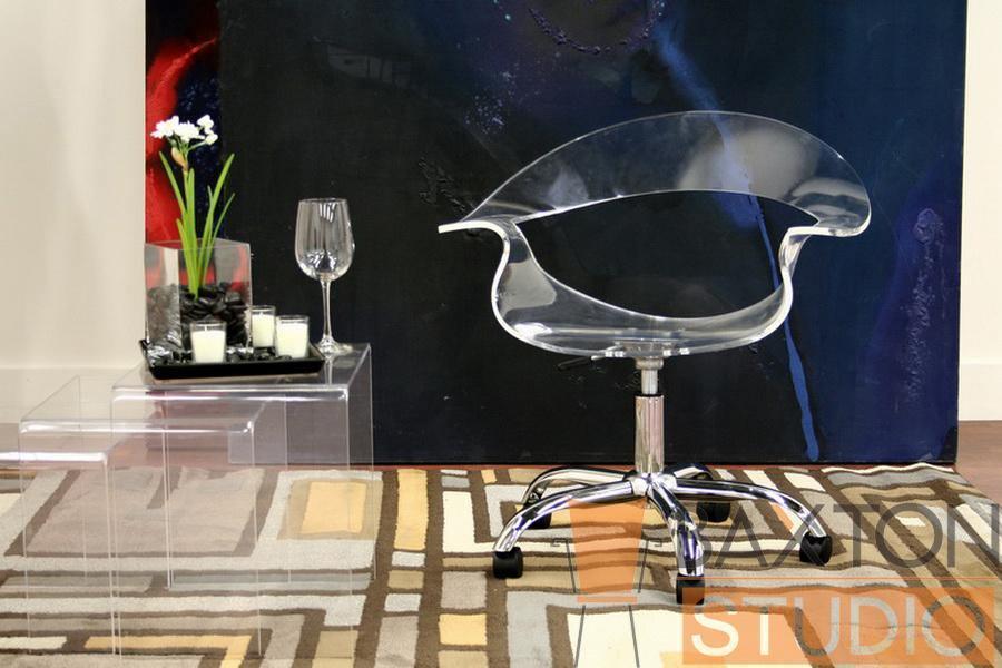 Elia Acrylic Swivel Chair FredCo