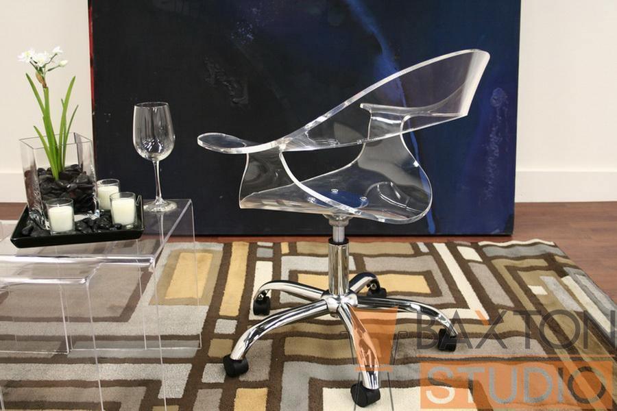 Elia Acrylic Swivel Chair FredCo