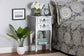 Eliya Classic and Traditional Brushed Silver Finished Wood 2-Drawer Nightstand FredCo