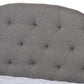 Eliza Modern and Contemporary Grey Fabric Upholstered Full Size Daybed FredCo