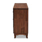 Ella Modern and Contemporary Warm Oak Brown Finished Wood 6-Drawer dresser FredCo