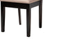 Ellie Modern Beige Fabric and Dark Brown Finished Wood 5-Piece Dining Set FredCo