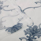 Embroidered Elegant Scroll Sheer Grommet Panel 2-Piece Curtain Set FredCo