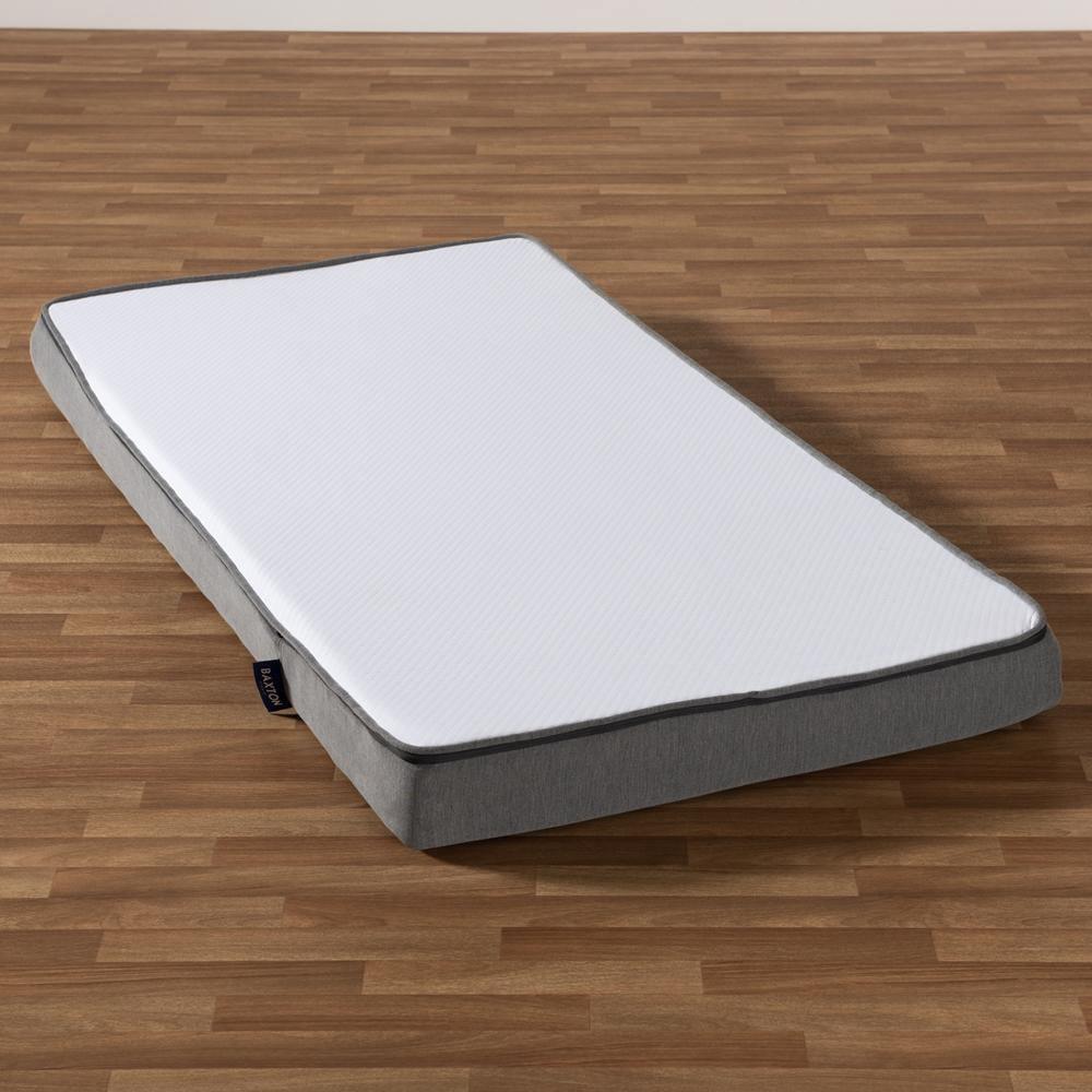 Emery 6-Inch Dual Layered Hypoallergenic Twin Size Memory Foam Mattress FredCo
