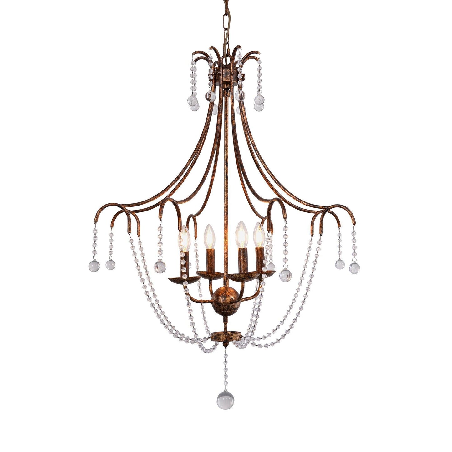 Empire Chandelier ZD6552-4OSG FredCo