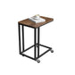 End Table Hazelnut Brown and Black FredCo