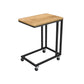 End Table Honey Brown and Black FredCo