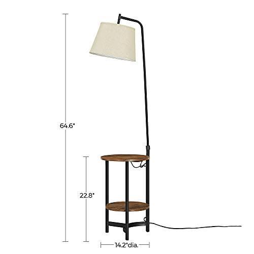 End Table with Lamp FredCo