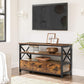 Entertainment Center for 50 Inch TV, Brown FredCo