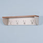 Entryway Wall Mounted Coat Rack Living Room Wall Hanging Shelf FredCo