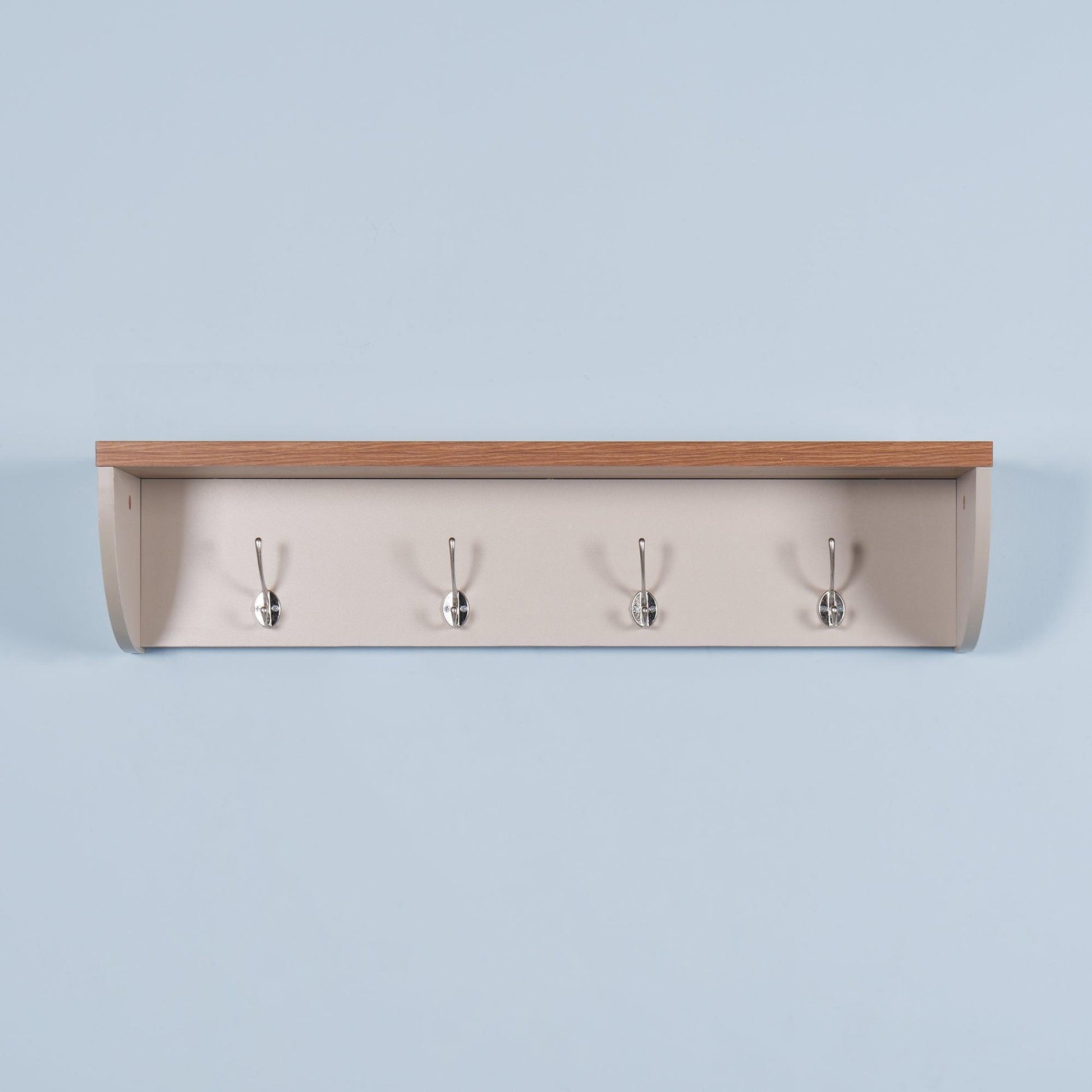 Entryway Wall Mounted Coat Rack Living Room Wall Hanging Shelf FredCo