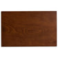 Erion Modern and Contemporary Walnut Brown Finished Wood 5-Piece Dining Set FredCo