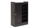 Espresso Shoe-Rack Cabinet FredCo