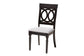 Estelle Modern Grey Fabric and Dark Brown Finished Wood 5-Piece Dining Set FredCo