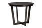 Estelle Modern Grey Fabric and Dark Brown Finished Wood 5-Piece Dining Set FredCo