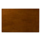 Euclid Mid-Century Modern Sand Fabric Upholstered and Walnut Brown Finished Wood 5-Piece Dining Set FredCo