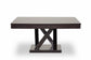 Everdon Dark Brown Modern Coffee Table FredCo