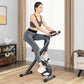 Exercise Bike Gray and Silver FredCo