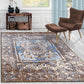 Ezra Non-Slip Foldable Vintage Oriental Rug FredCo