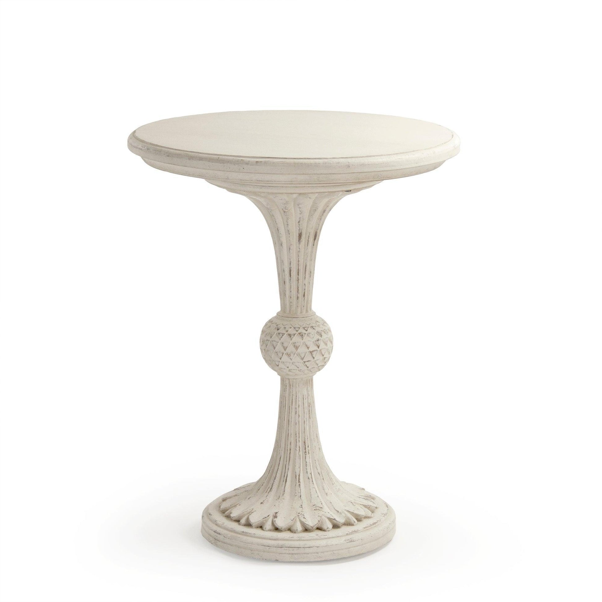 Fabiola End Table LI-SH14-13-112 Cream 30 Inch FredCo