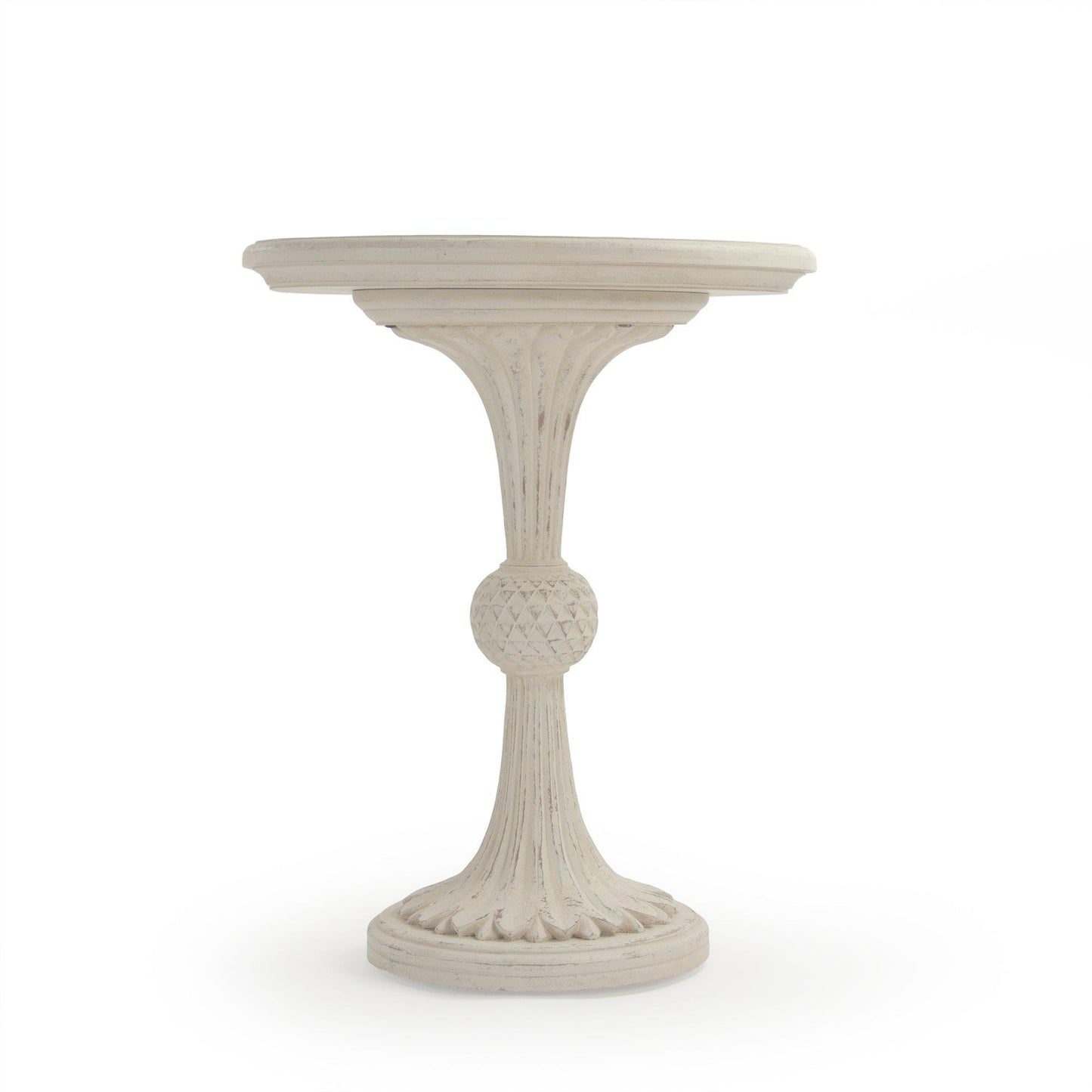 Fabiola End Table LI-SH14-13-112 Cream 30 Inch FredCo