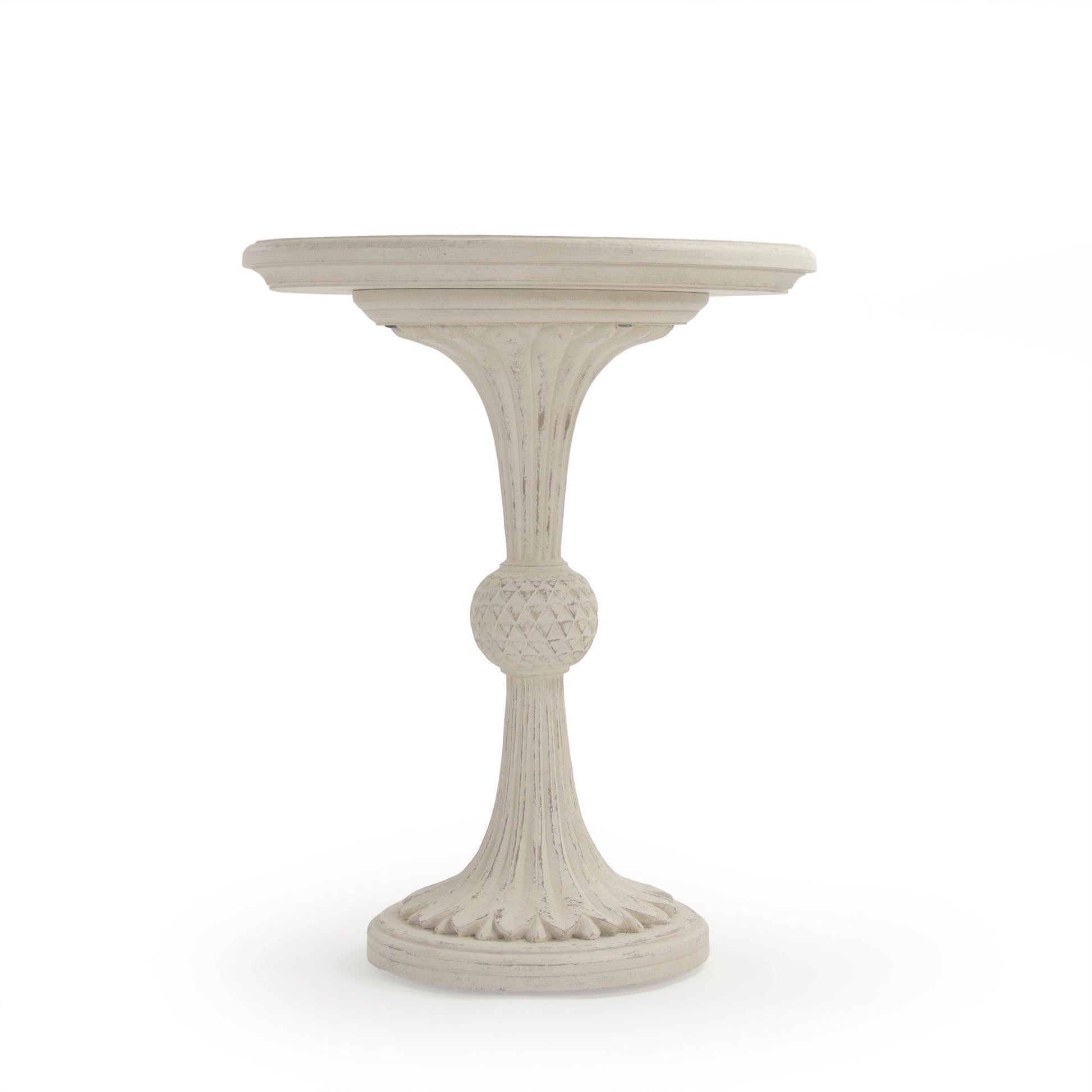 Fabiola End Table LI-SH14-13-112 Cream 30 Inch FredCo