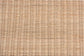 Farica Modern Bohemian Natural Rattan And Mahogany Accent Bench FredCo