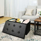Faux Leather Ottoman Bench FredCo