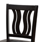 Fenton Modern and Contemporary Transitional Dark Brown Finished Wood 5-Piece Pub Set FredCo