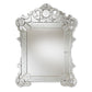 Floriana Classic and Traditional Silver Finished Venetian Style Accent Wall Mirror FredCo