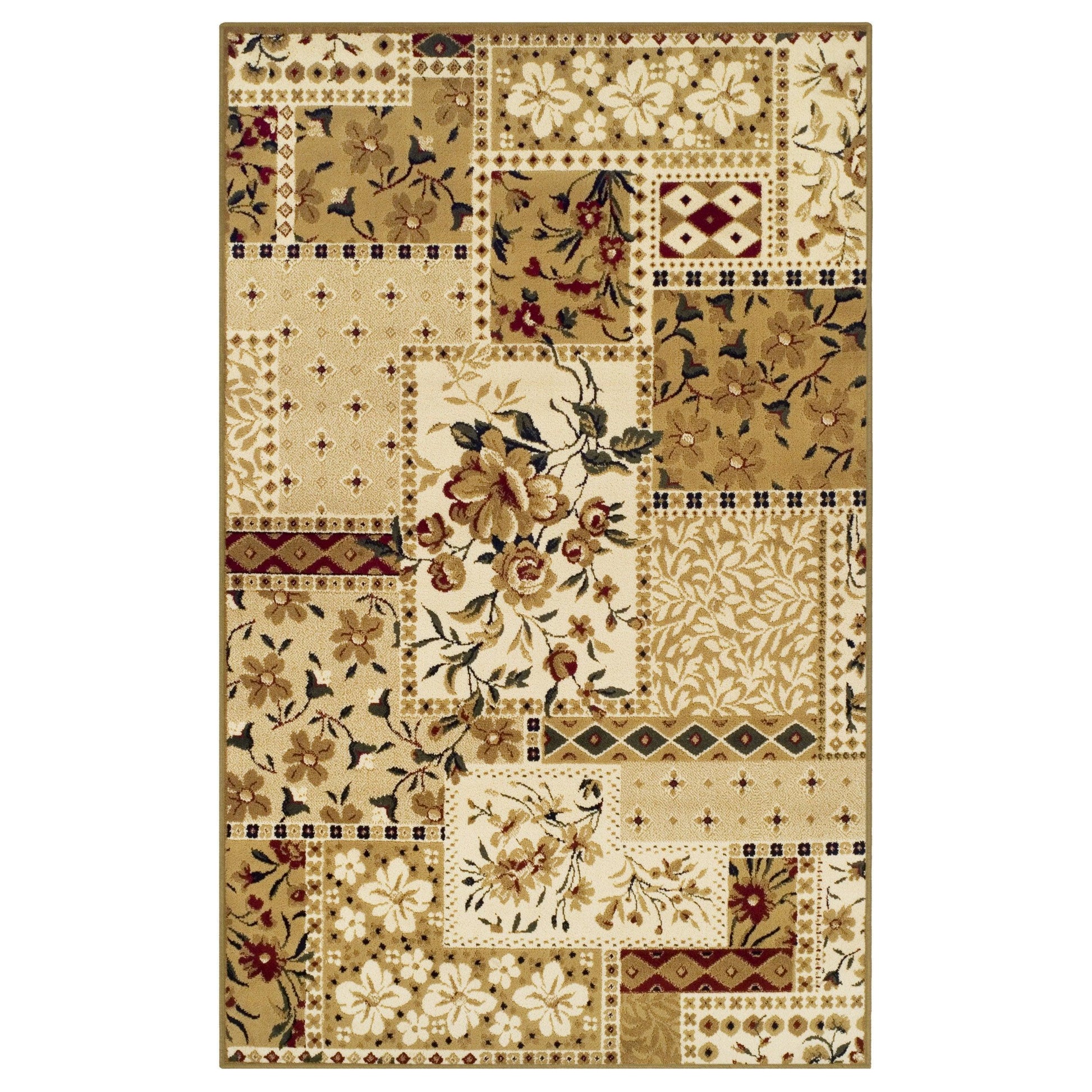 Flower Patch Vintage French Aubusson Rug FredCo