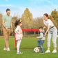 Folding Children's Soccer Goal Set of 2 Red FredCo