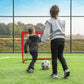 Folding Children's Soccer Goal Set of 2 Red FredCo