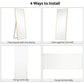Free Standing Full Length Mirror 65" x 22" FredCo