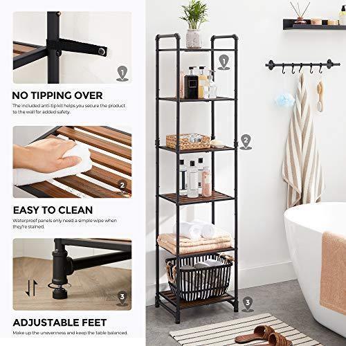 Freestanding 6-Tier Storage Rack FredCo