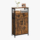 Freestanding Floor Cabinet Rustic Brown 42"H FredCo