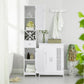 Freestanding Storage Cabinet White FredCo