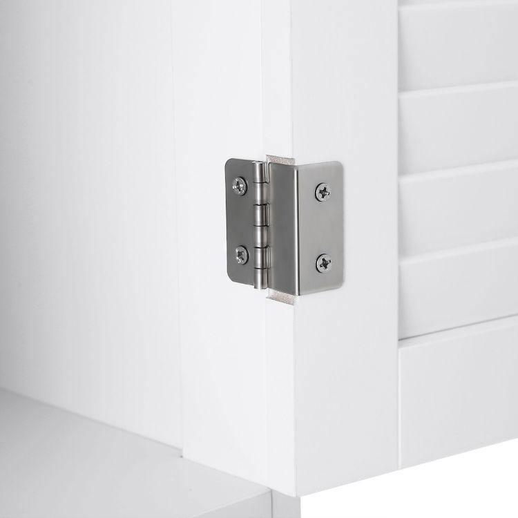 Freestanding Storage Cabinet White FredCo