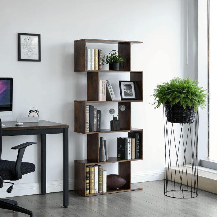 Freestanding Wooden Bookcase FredCo