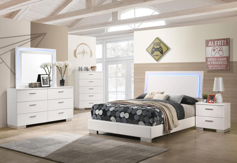 FULL BED 5 PC SET 203500F-S5L Coaster FredCo